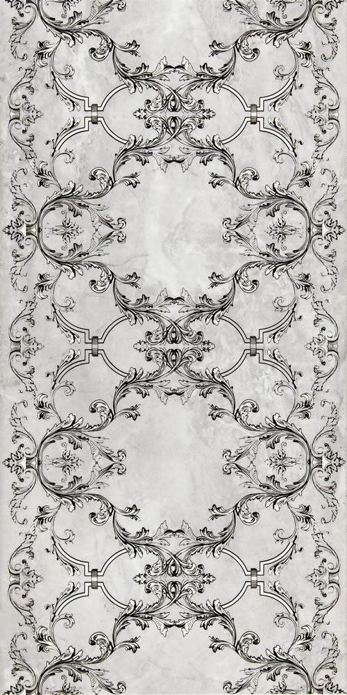 Kütahya 30x60 Elis Açık Gri Motif Dekor